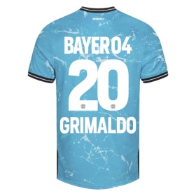 Levné Bayer 04 Leverkusen Alejandro Grimaldo 20 Alternativní Fotbalové dresy 2023-24 Krátký Rukáv